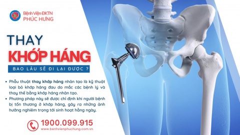 PHẪU THUẬT THAY KHỚP HÁNG NHÂN TẠO KHI NÀO ĐI LẠI ĐƯỢC BÌNH THƯỜNG?