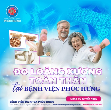 Đo loãng xương toàn thân tại Bệnh viện Phúc Hưng