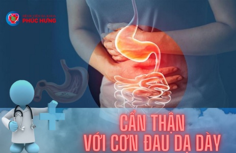 Cẩn thận với cơn đau dạ dày