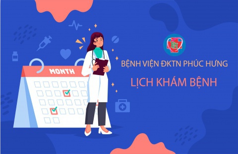 LỊCH KHÁM BỆNH TỪ NGÀY 07/10-13/10/2024